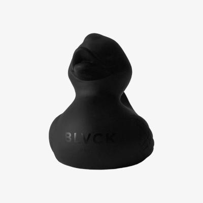 Wolf & Badger Black Blvck Rubber Duck One Size Blvck Paris