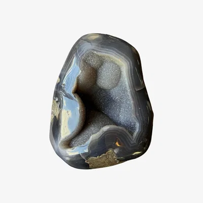 Wolf & Badger Blue Agate | One Size | Lemuria Store