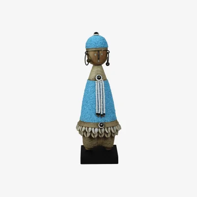 Wolf & Badger Namji Doll - Blue - Ten Six | One Size | Botanical Boys