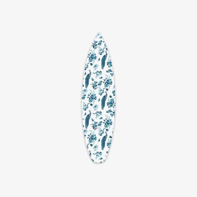 Wolf & Badger Blue Surfboard Wall Decoration Peacock Rose Garden Catchii