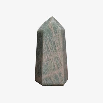 Wolf & Badger Green Amazonite Point | One Size | Lemuria Store