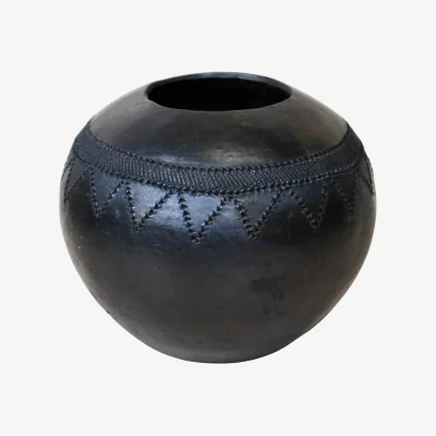 Wolf & Badger Black / Brown Zulu Pot - One Six Three One | One Size | Botanical Boys