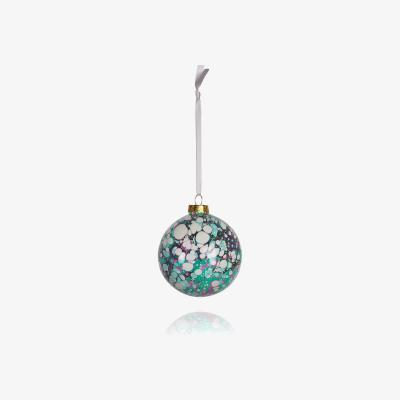 Wolf & Badger Green / Pink / Purple Large Venom Marbled Bauble Wildmore