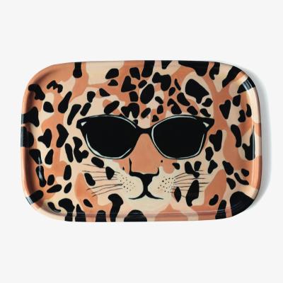 Wolf & Badger Brown Animal Modelling Clay Jewelry And Sunglasses Tray - Mocha Mousse | One Size | 2Kstyle