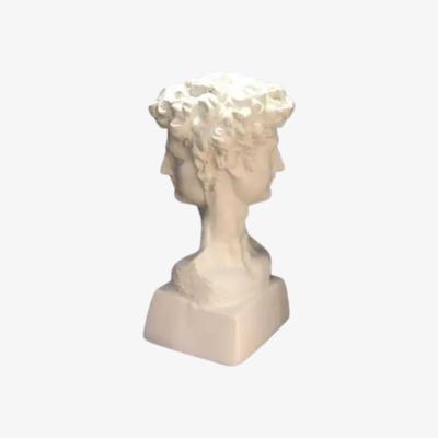 Wolf & Badger White Double Head David | Artchi