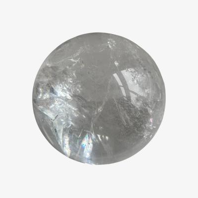 Wolf & Badger Neutrals Clear Quartz Sphere | Lemuria Store