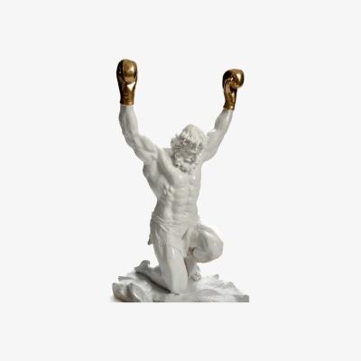Wolf & Badger Gold / White Atlas & Gold Glove | Artchi