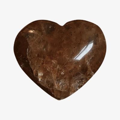 Wolf & Badger Yellow / Orange Golden Healer Heart Small Lemuria Store