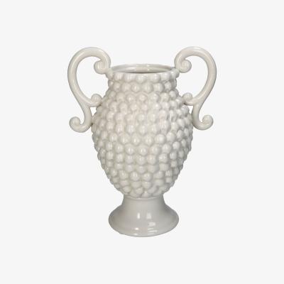 Wolf & Badger Vintage Icon White Urn | Casabyjj