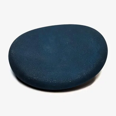 Wolf & Badger Irregular Sparkly Stone Trinket Tray - Ocean Blue One Size Ruby Melo