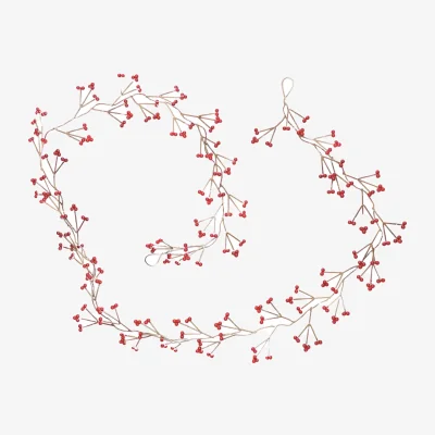 Wolf & Badger Gold / Red Red Berries Metal Garland | Lila Rasa
