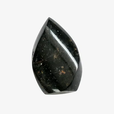 Wolf & Badger Black Tourmaline Flame 319G | Medium | Lemuria Store