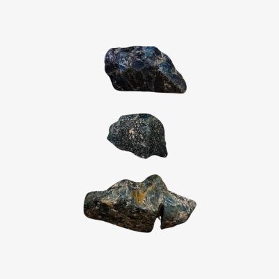 Wolf & Badger Blue Rough Apatite: Mind Clarity & Healing | One Size | Lemuria Store