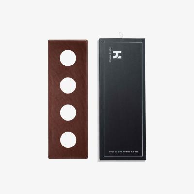 Wolf & Badger Knife & Combo Deck Vegan Leather Padding - Rustic Brown One Size Holme & Hadfield