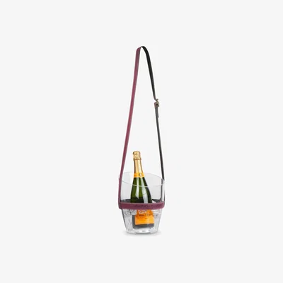 Wolf & Badger Pink / Purple "Keep Your Cool" Champagne Bucket - Purple Heating & Plumbing London