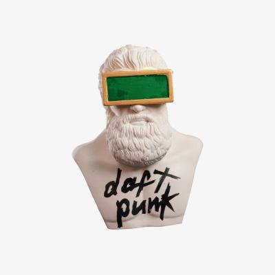 Wolf & Badger Neutrals Daft Punk Meets The Greeks One Size Artchi