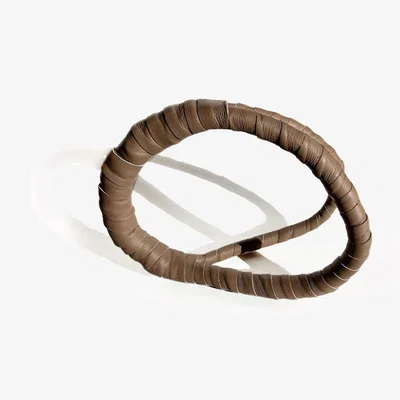 Wolf & Badger Neutrals Leather Home Decor Accent Waiwai