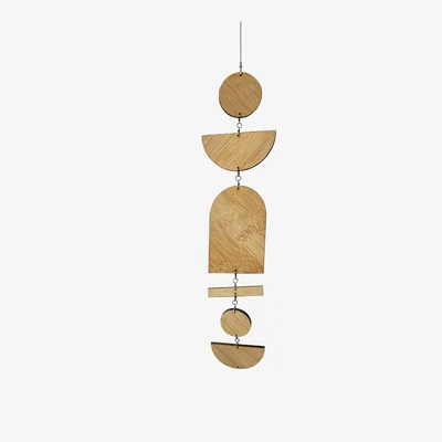 Wolf & Badger Brown Custom Bamboo Wall Hanging Unique Personalized Decor - Mother Child | Cake