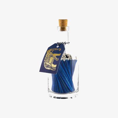 Wolf & Badger Blue Elephant Match Bottle Cahm
