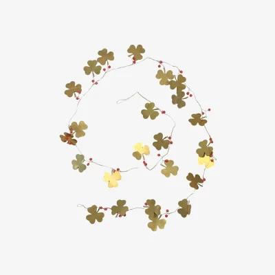 Wolf & Badger Golden Clover Garland | Lila Rasa