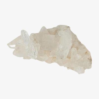 Wolf & Badger Neutrals Clear Quartz Natural Cluster One Size Lemuria Store