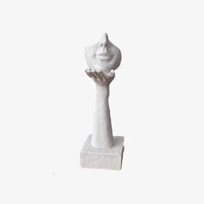 Wolf & Badger White Wishes Sculpture Artchi