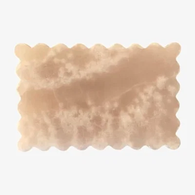 Wolf & Badger Pink / Purple Pettine Scallop Candyfloss Onyx Aesthete Label