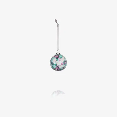 Wolf & Badger Green / Pink / Purple Small Venom Marbled Bauble Wildmore