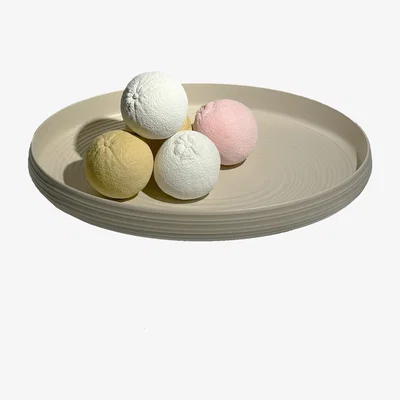 Wolf & Badger Neutrals Ornamental Concrete Orange Colour Set Studio Story