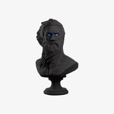 Wolf & Badger Black Poseidon's Gaze One Size Artchi