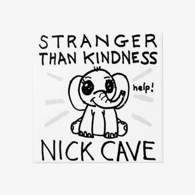 Wolf & Badger White Stranger Than Kindness By Cave Things Plinth