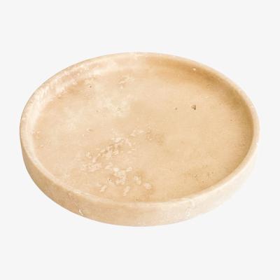 Wolf & Badger Neutrals Raya Travertine Tray One Size Urban Society Studio