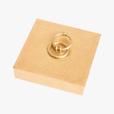 Wolf & Badger Gold Ouroboros Snake Jewellery Box One Size Rachel Entwistle Jewellery