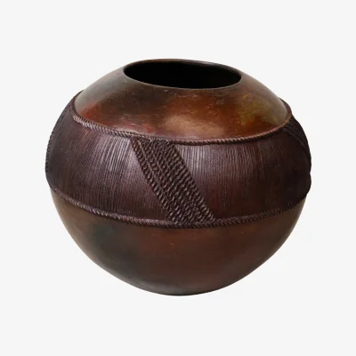 Wolf & Badger Black / Brown Zulu Pot - One Six Six Two | One Size | Botanical Boys