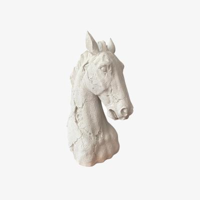 Wolf & Badger Eternal Stallion Sculpture - Colour White | Artchi
