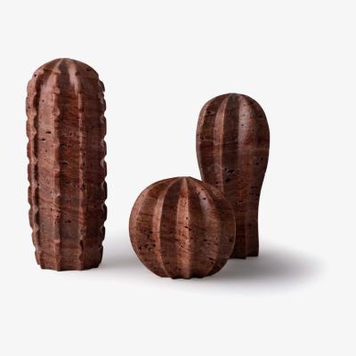 Wolf & Badger Cactus Set Marble Red And Jacob