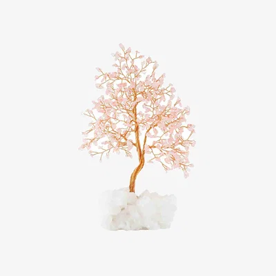 Wolf & Badger Neutrals / Pink / Purple You Are Loved - Rose Quartz Feng Shui Tree | Karma and Luck