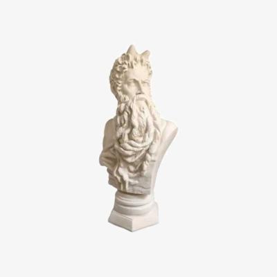 Wolf & Badger White Moses Sculpture | Artchi