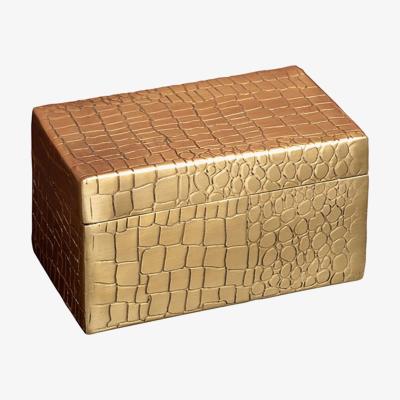 Wolf & Badger Decorative Box Gold Catchii