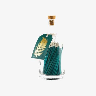 Wolf & Badger Green Gold Fern Match Bottle Cahm