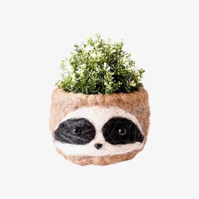 Wolf & Badger Large Three-Tone Sloth - Black Large Likhâ