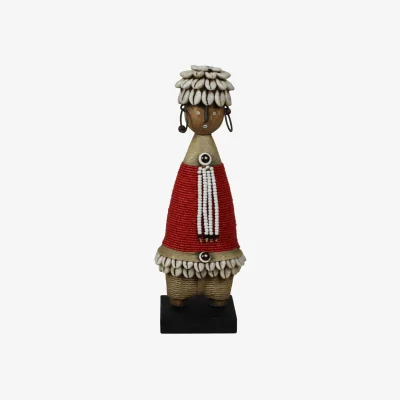 Wolf & Badger Namji Doll - Red - Ten Nine | One Size | Botanical Boys