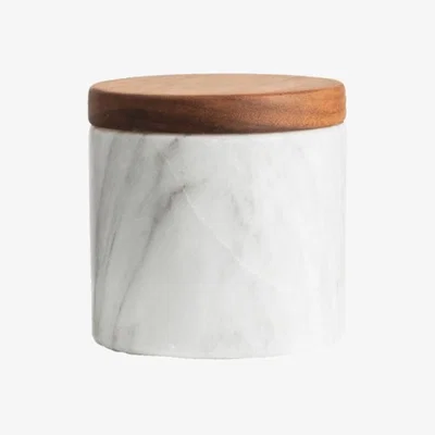 Wolf & Badger Bocal Marble - White And Jacob