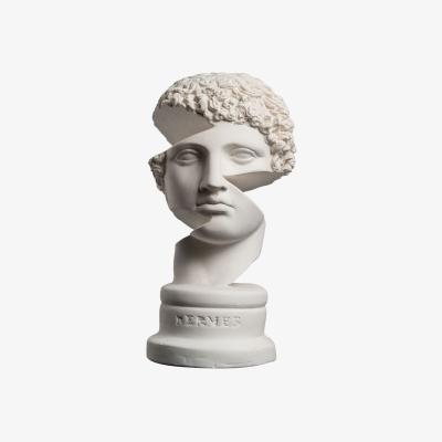 Wolf & Badger White Psychopomp Hermes One Size Artchi