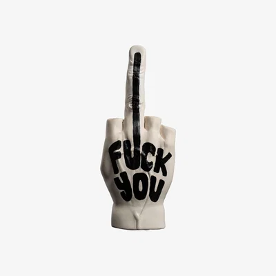 Wolf & Badger Neutrals Fvck You One Size Artchi