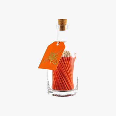 Wolf & Badger Yellow / Orange Gold Bee Match Bottle Cahm