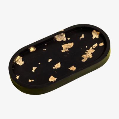 Wolf & Badger Black Panther Gold Flake Tray One Size By Shax
