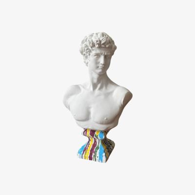 Wolf & Badger Vivid David Sculpture - Multicolour | Artchi