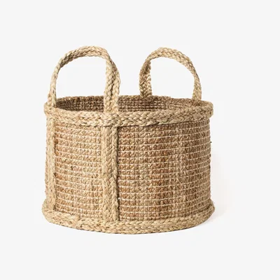 Wolf & Badger Neutrals Bono Basket Natural-Small Korissa