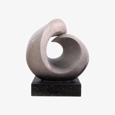 Wolf & Badger White Harmonic Flow - Sculpture | Artchi